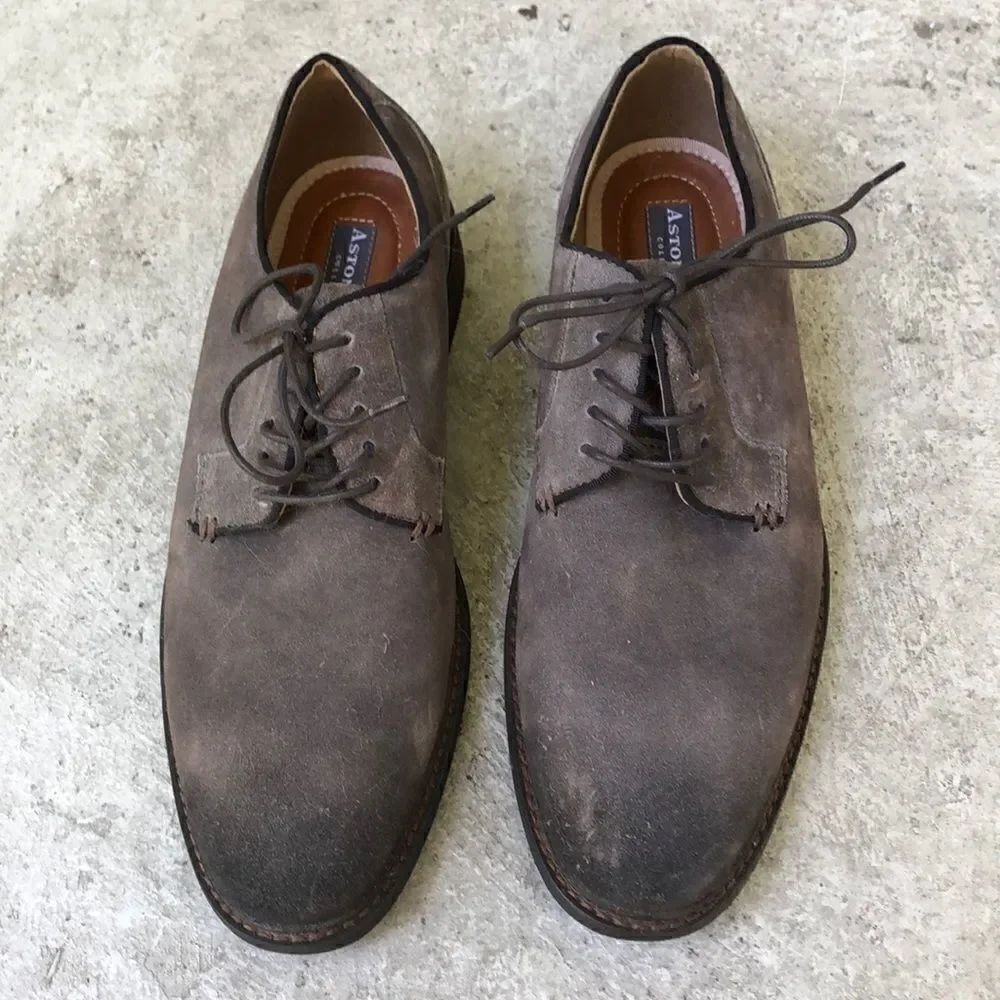 Ashton  Grey  lace ups